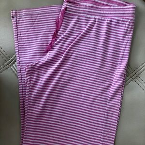 Striped stretchy pants